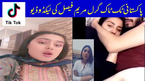 tiktok influencer leaks|Pakistani TikToker Maryam Faisal’s MMS Leaked After Kanwal。